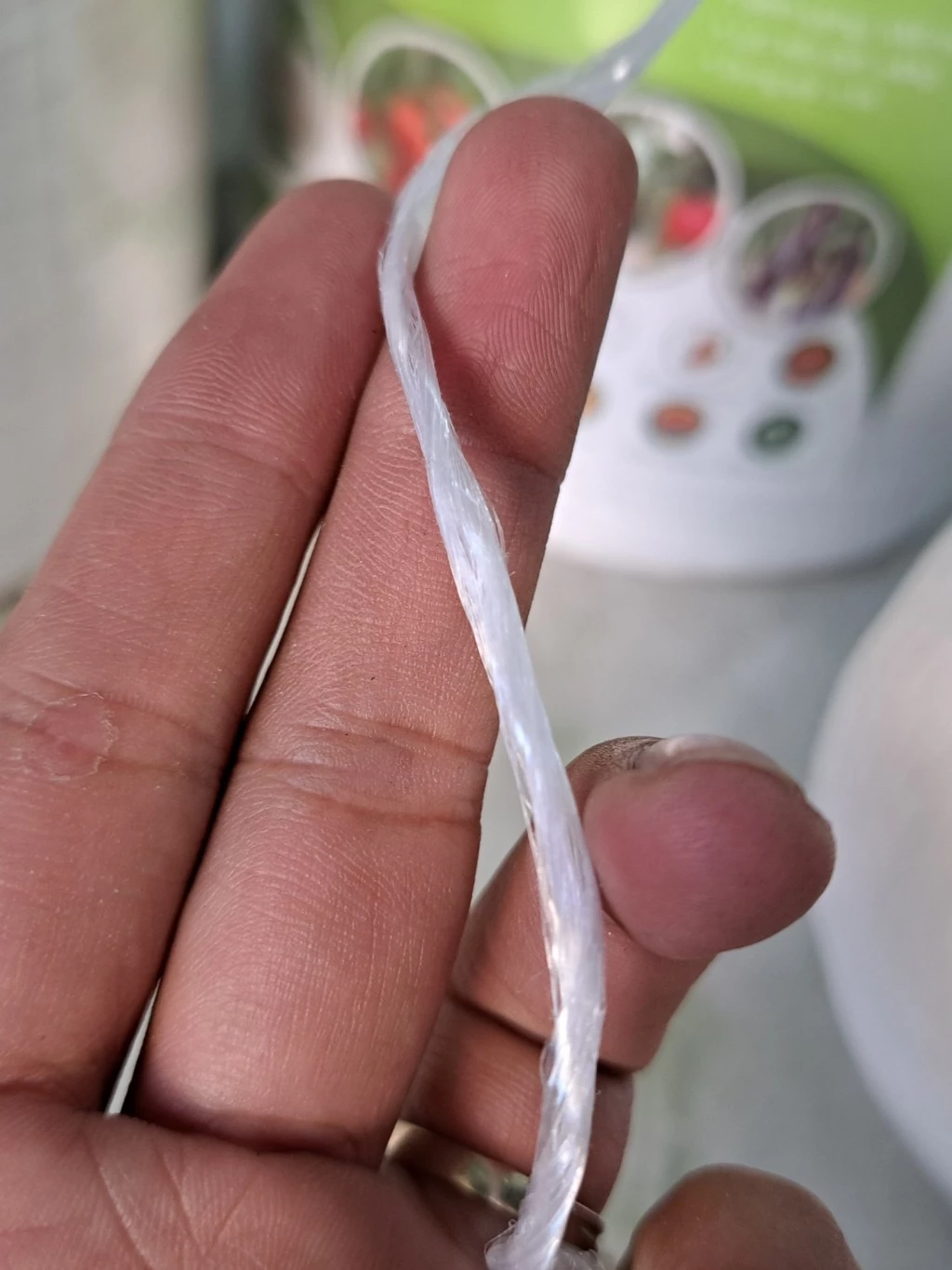 dây thừng trắng nhỏ nông nghiệp